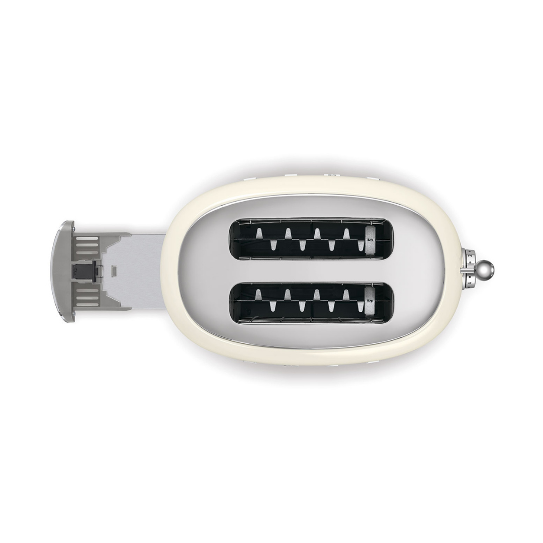 2-Schlitz-Toaster, kompakt beige - SMEG