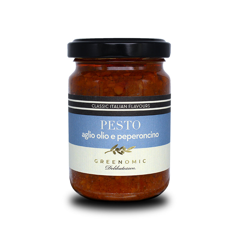 Pesto aglio oilo e peperoncino- 135 gr