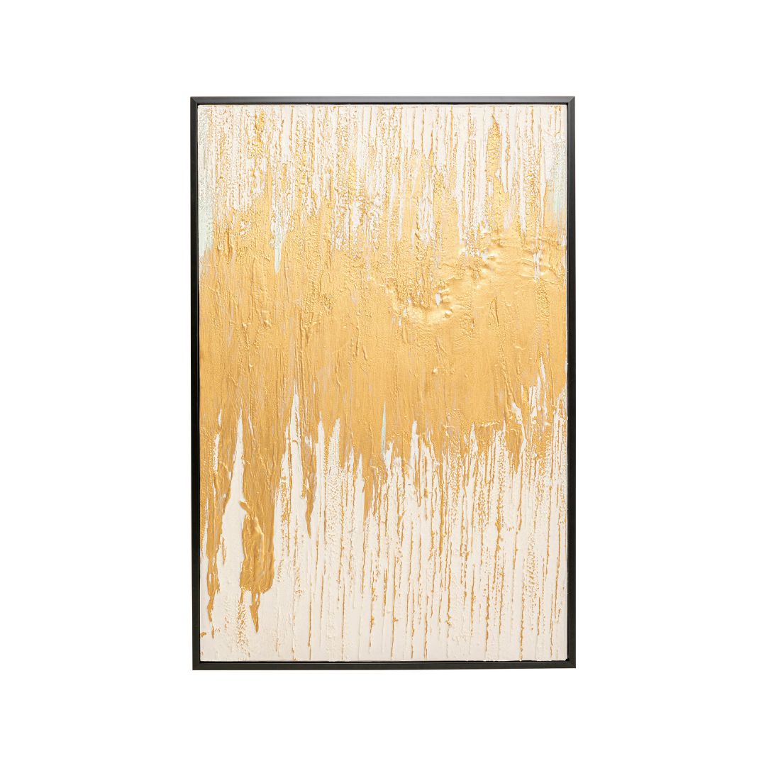 Gerahmtes Bild Abstract Weiß 80x120cm-KARE