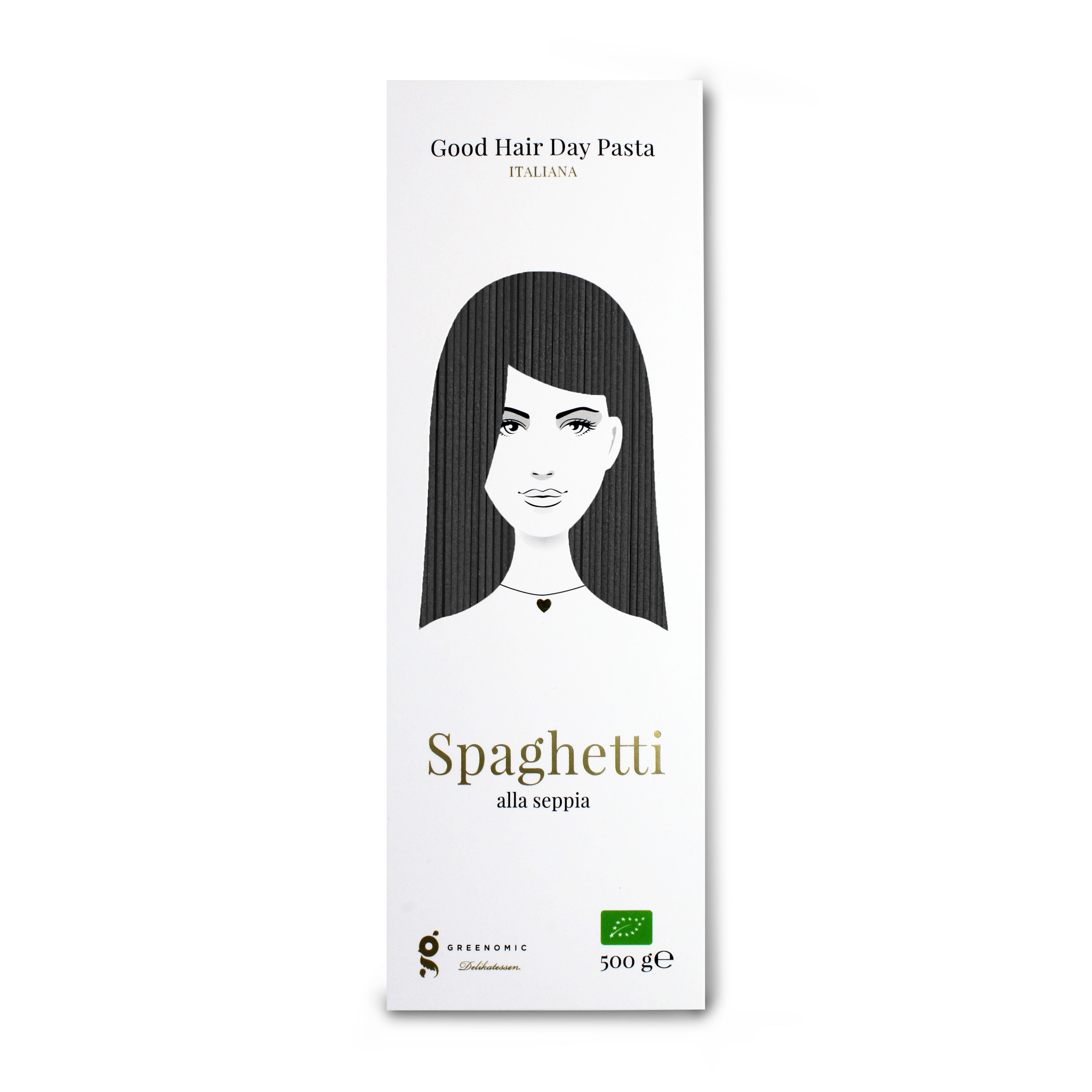 PASTA Good Hair Day BIO Spaghetti - Alla seppia - Classic - 500 gr