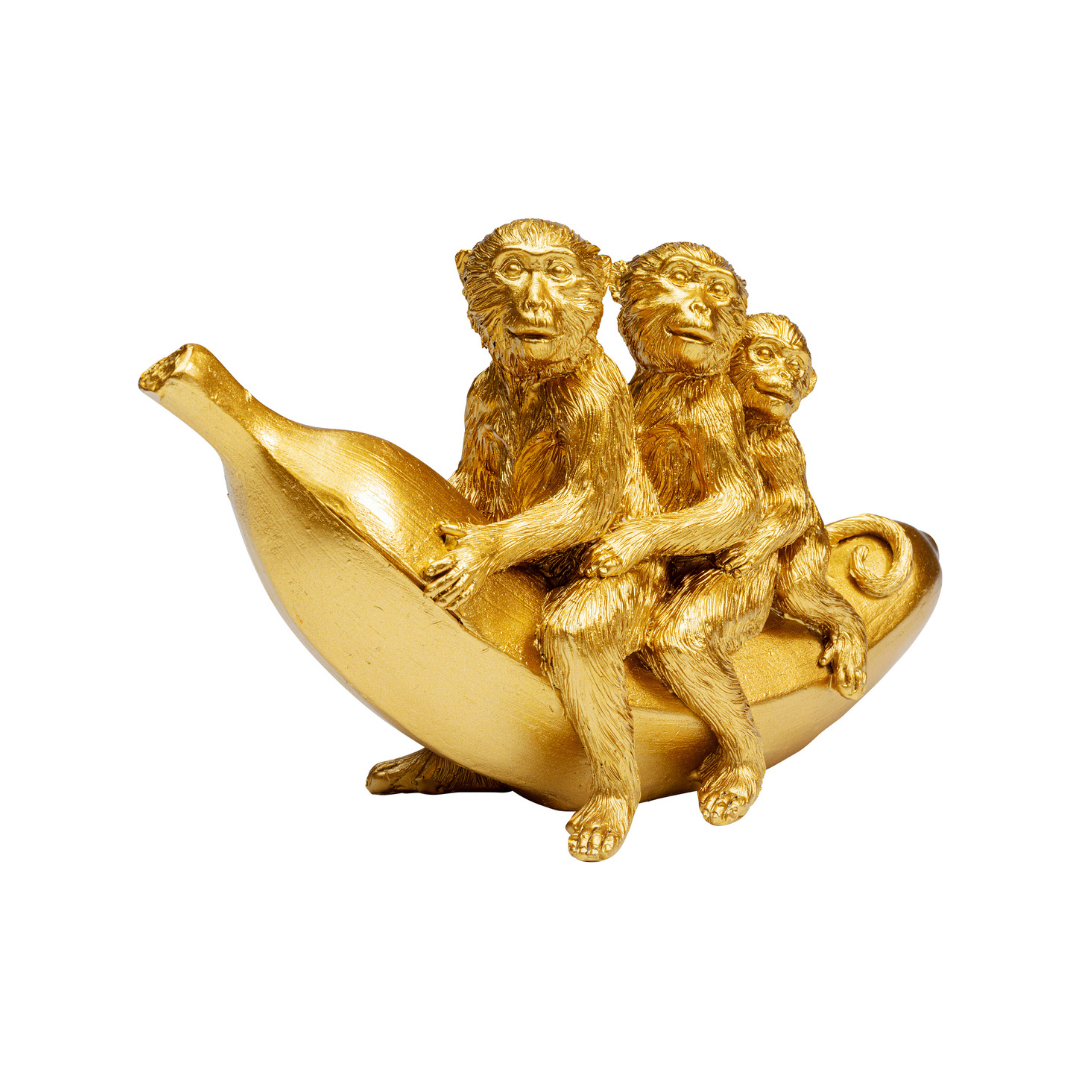Deko Figur Banana Ride 12cm-KARE