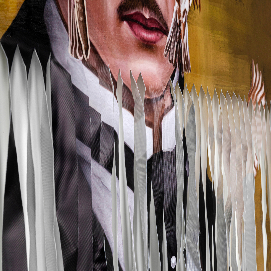 Bild Frame Gentleman Cuts 130x163cm-KARE