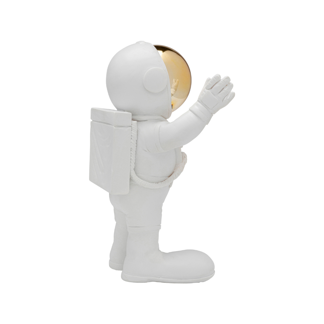 Deko Figur Welcome Astronaut Weiß 27cm-KARE