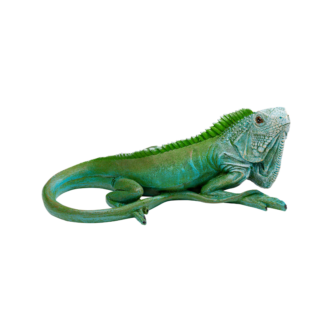 Deko Figur Lizard Grün 21cm-KARE