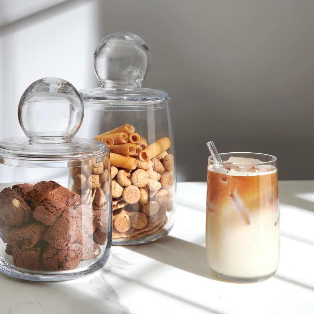 ASA Sarabi Dose mit Deckel- clear 2 l