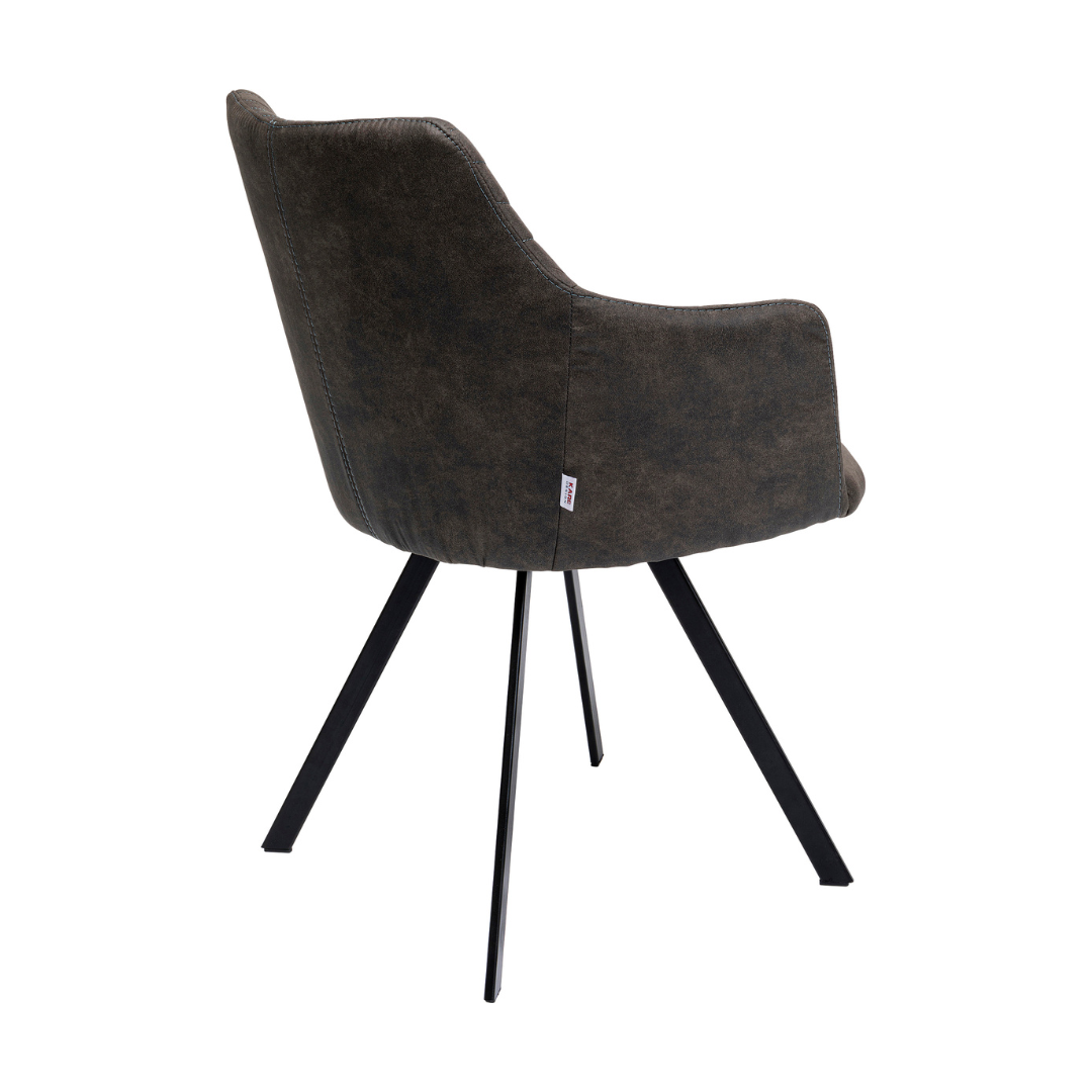 Drehstuhl Coco Anthrazit - KARE