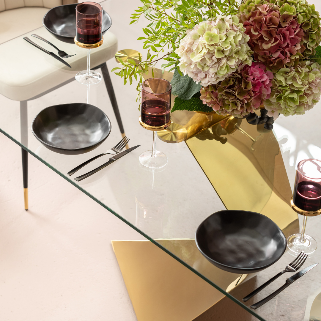 Teller Organic Black Ø20cm-KARE