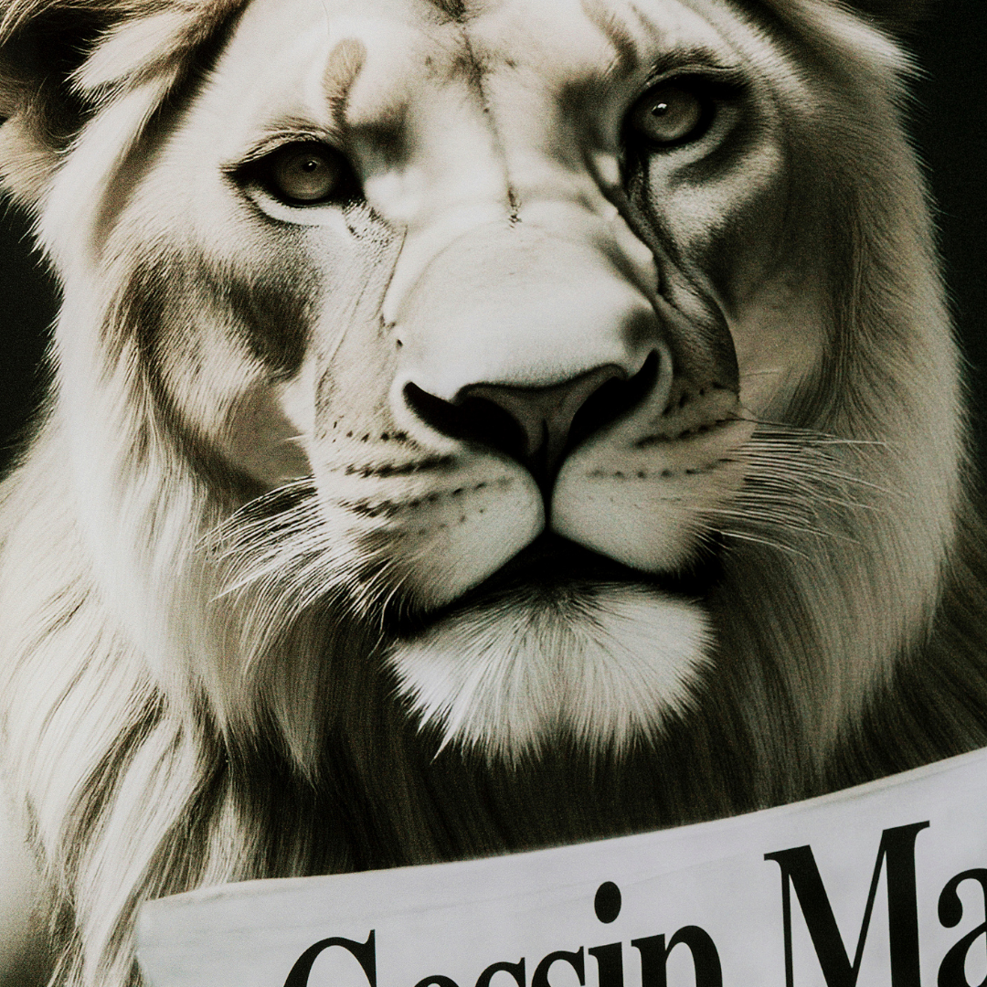 Glasbild Bath Tiger 60x80cm-KARE