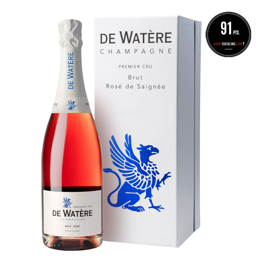 DE WATÈRE Champagne Prestige Brut Rosé de Saignée