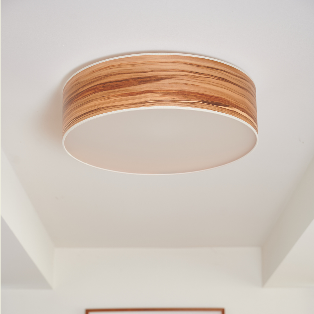 Discus 55 Deckenleuchte Nussbaum satin - LeuchtNatur