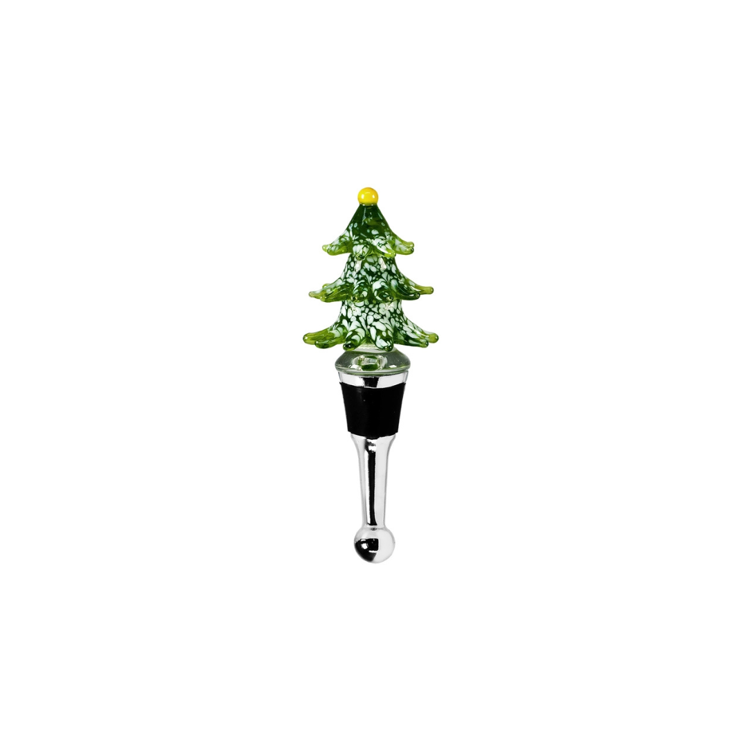 Flaschenverschluss Tannenbaum grün für Champagner, Wein