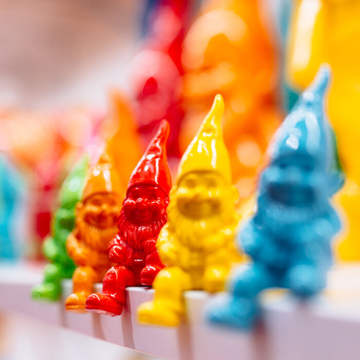 Deko Zwerg Colore 11cm Sortiert-KARE