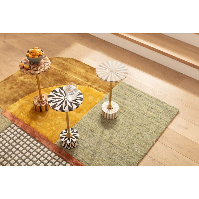 Beistelltisch Domero Geo Braun Ø40cm-KARE