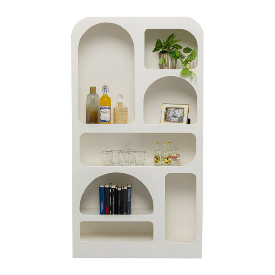 Regal Paco Weiß 95x180cm - KARE