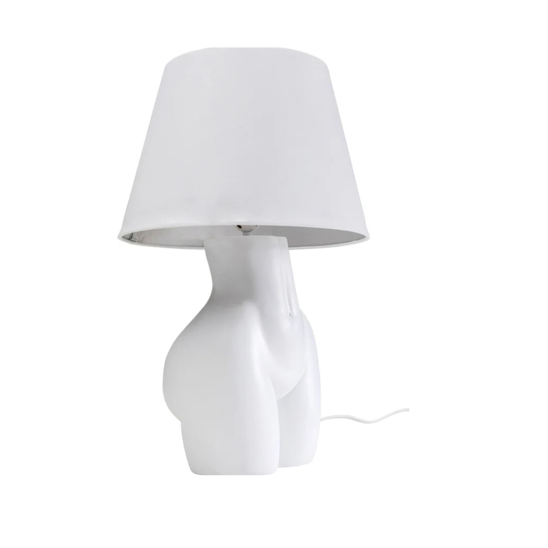 Tischleuchte Donna Weiß 48cm - KARE