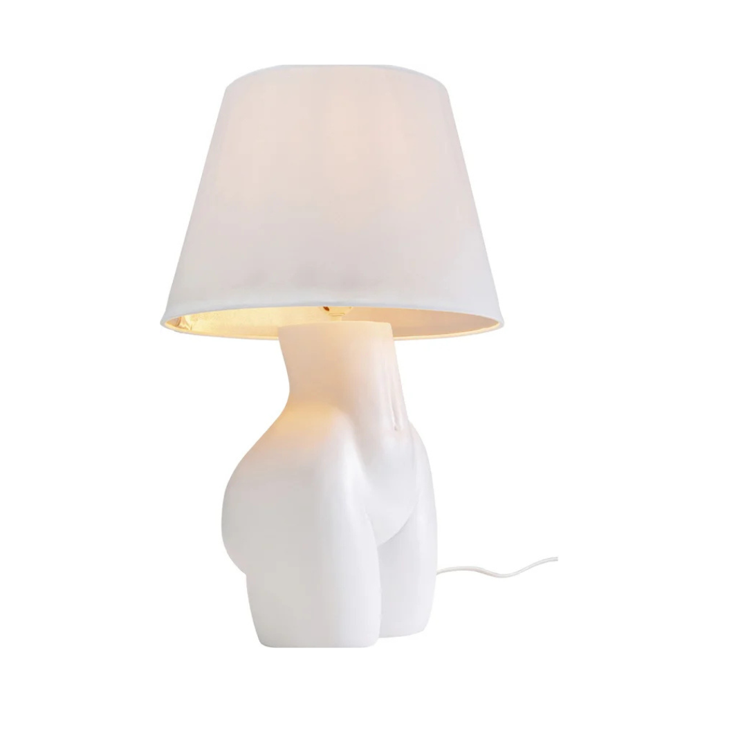 Tischleuchte Donna Weiß 48cm - KARE