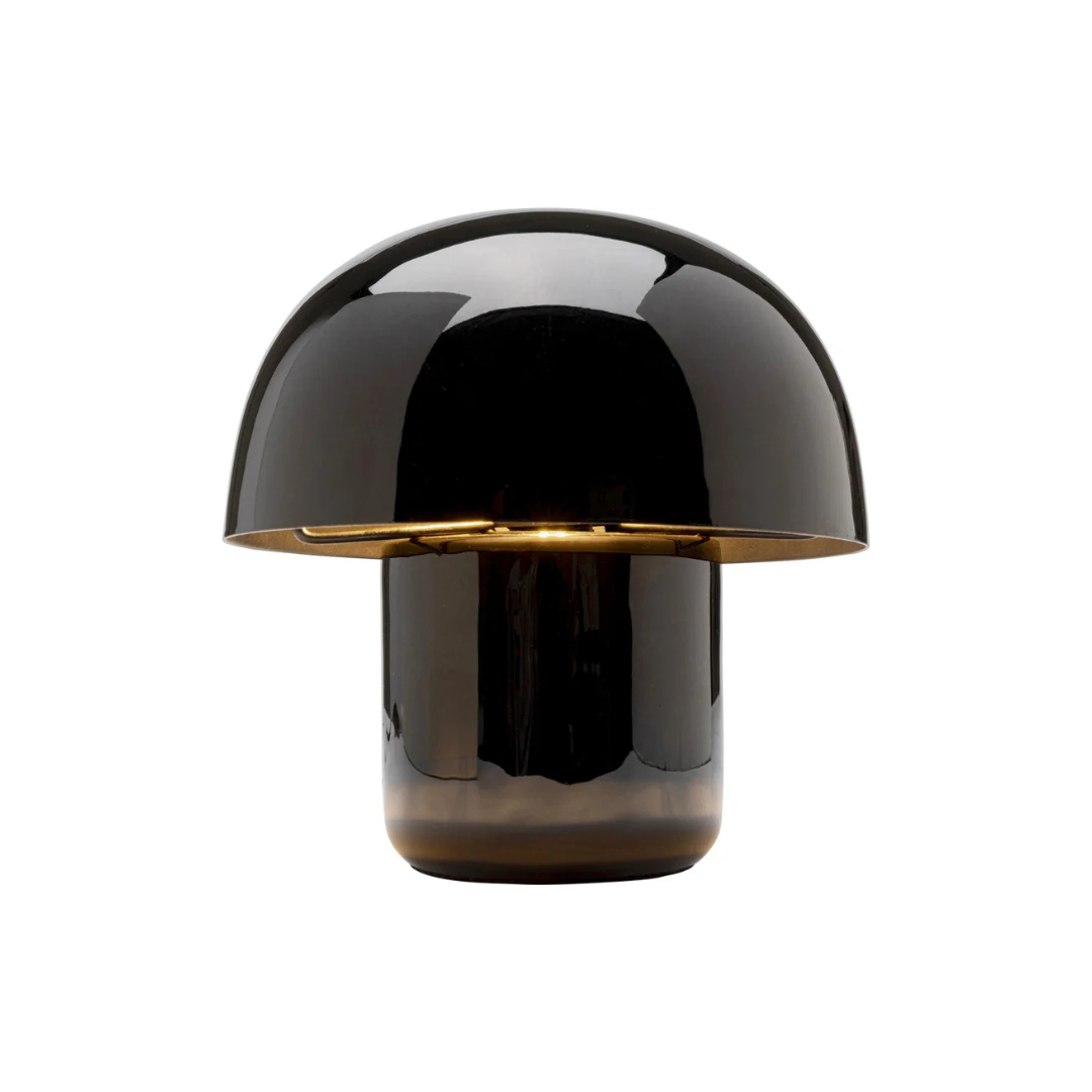 Tischleuchte Mushroom Schwarz 20cm- KARE