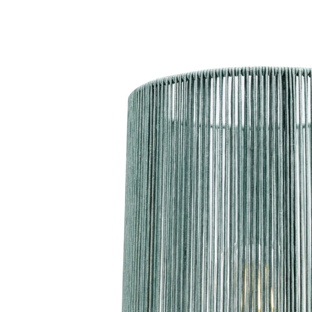 Tischleuchte Vecchio Blau 42cm- KARE