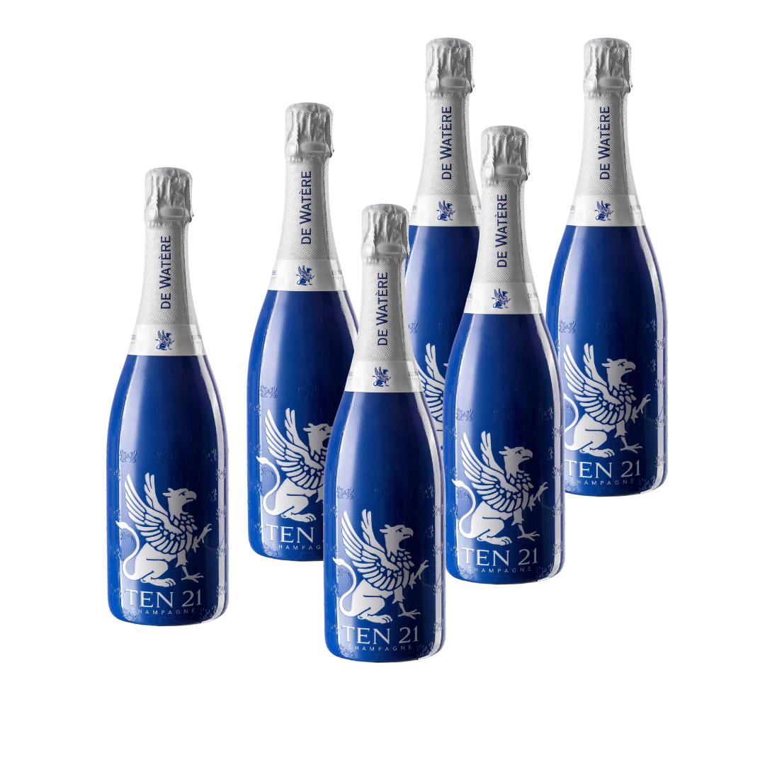 DE WATÈRE Champagne TEN 21 SE - Special Edition - 6 x 0,75 l