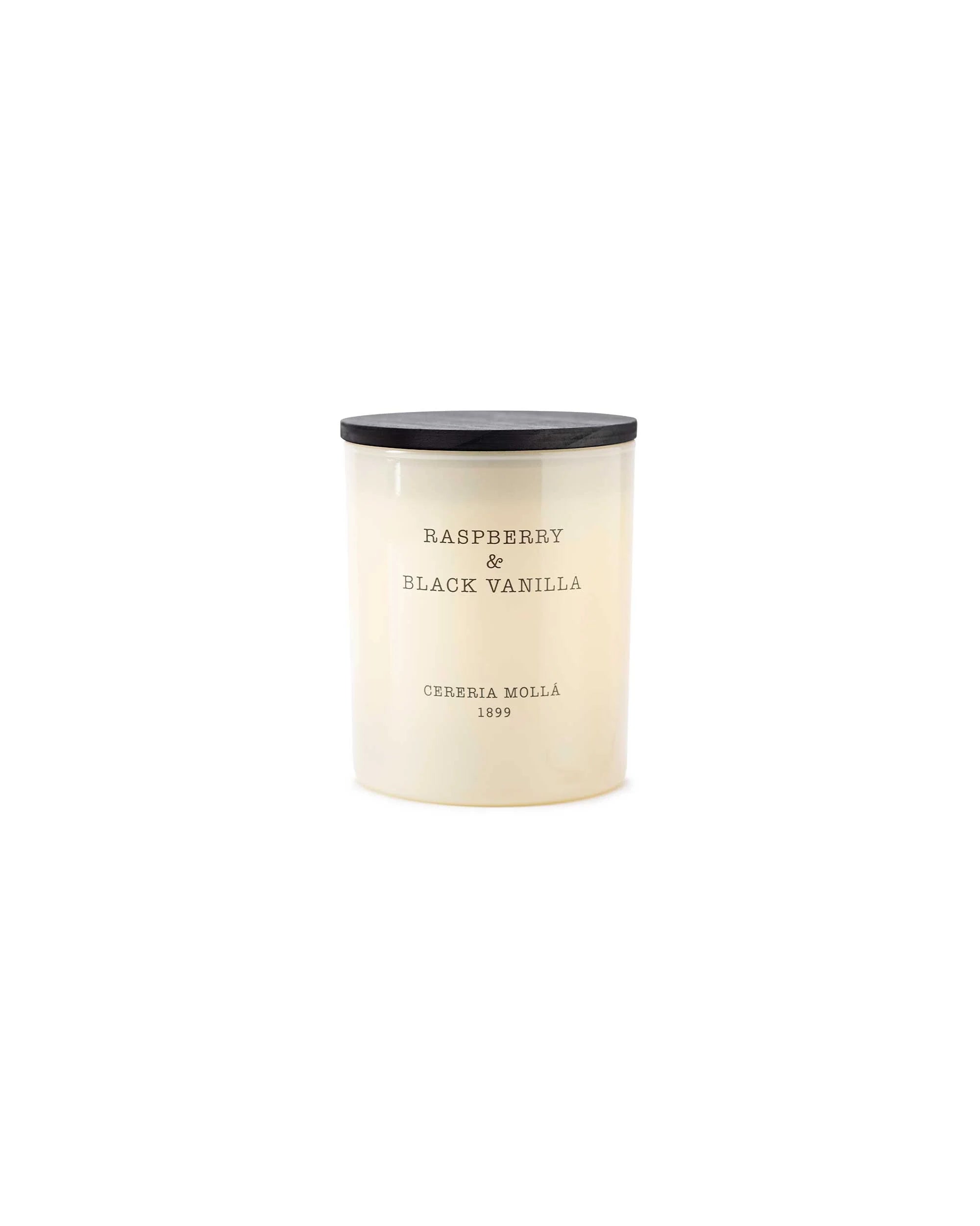 Himbeere & schwarze Vanille 230g Kerze