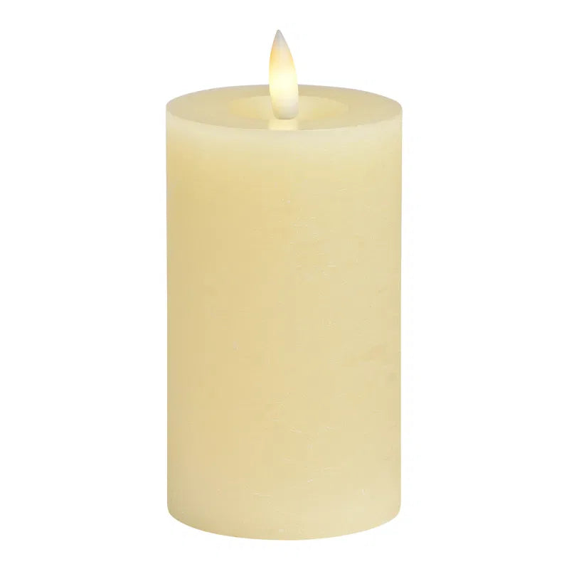 Kerze LED creme, Flackerlicht