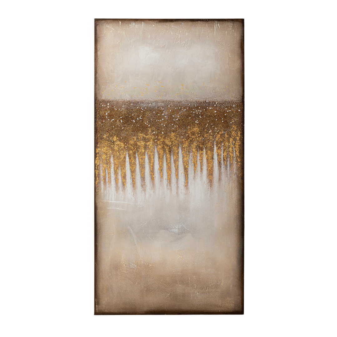 Acrylbild Abstract Fields 100x200cm-KARE