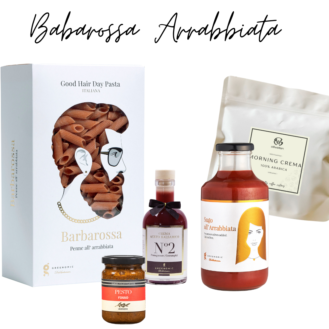 Geschenk-Set Babarossa Arrabbiata