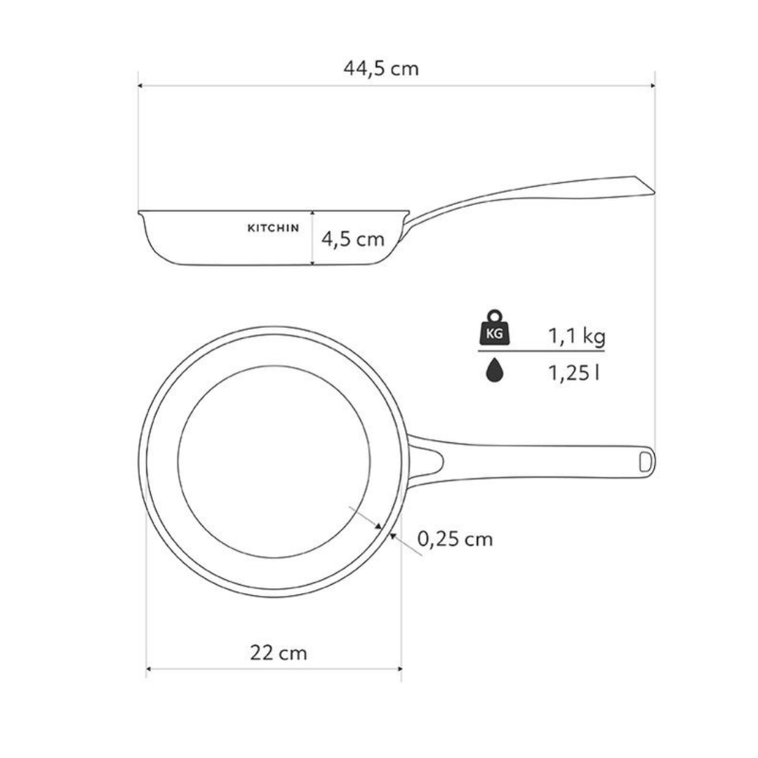 Kitchin "Die Kleine" Pfanne 22 cm