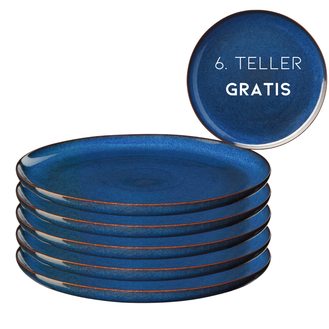 ASA Saison Platzteller- midnight blue 5+1 GRATIS