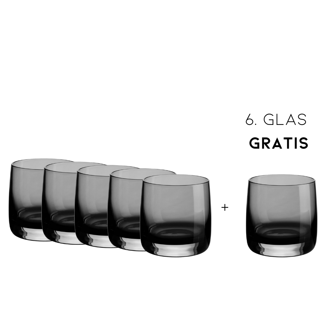 ASA Sarabi Glas- grau 5+1 GRATIS