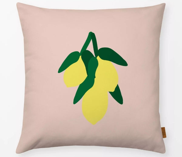 Kissen Amalfi Zitronen- textilwerk