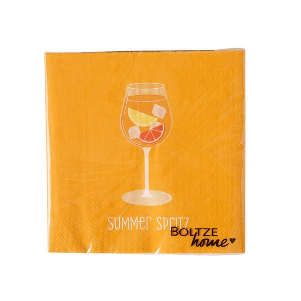 Servietten Summer Spritz, 20 tlg., 2 sort.