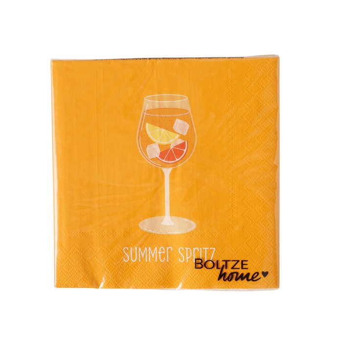 Servietten Summer Spritz, 20 tlg., 2 sort.