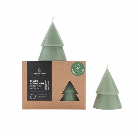 originalhome-Tree Candle Green - M s/2