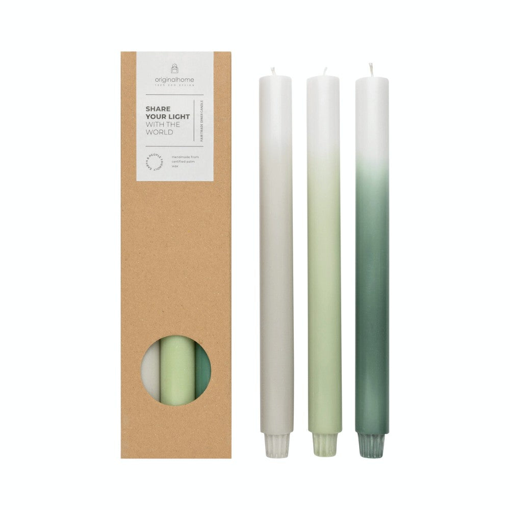 originalhome - Gradient Candles Long Meadow – S/3