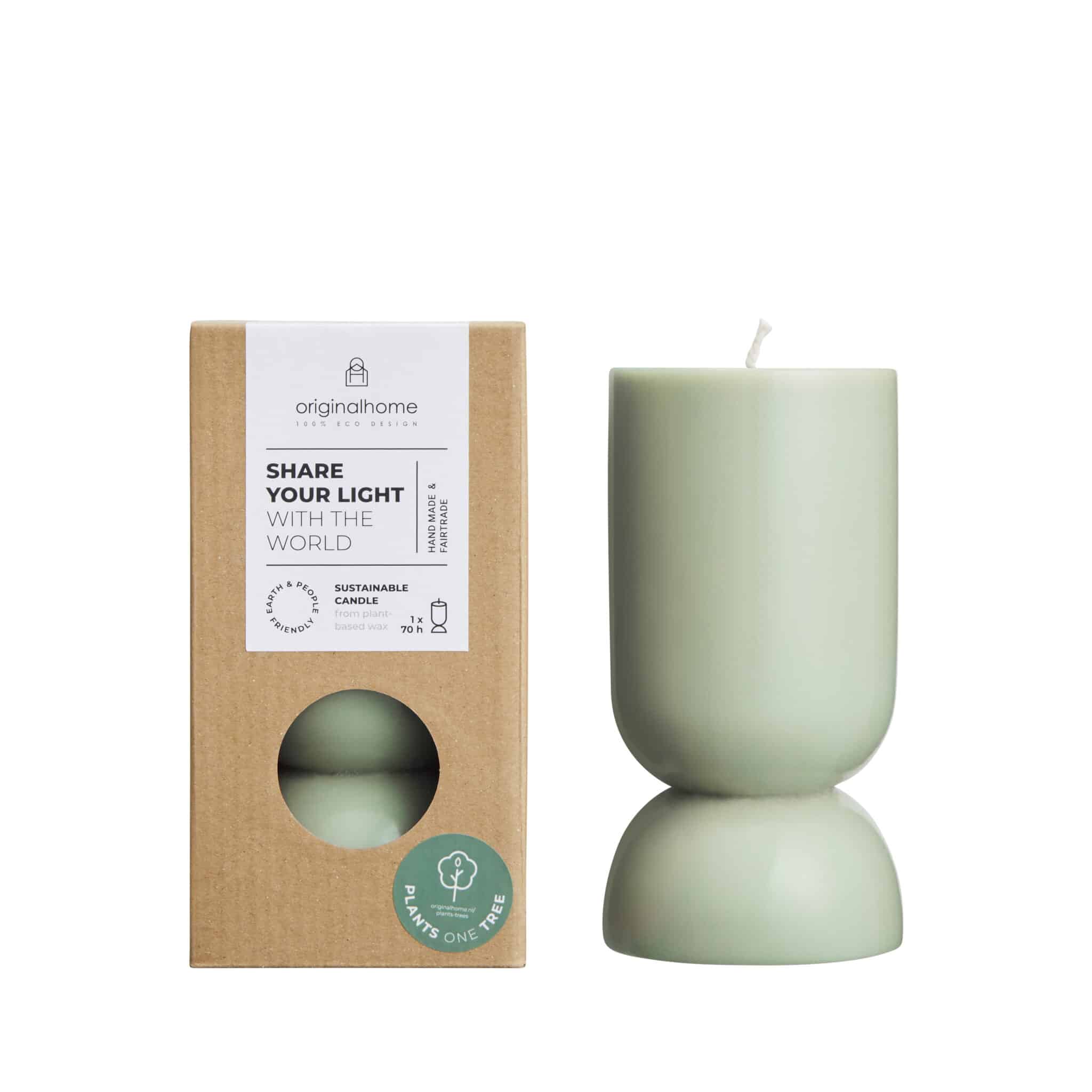 originalhome-Organic Candle S - Green