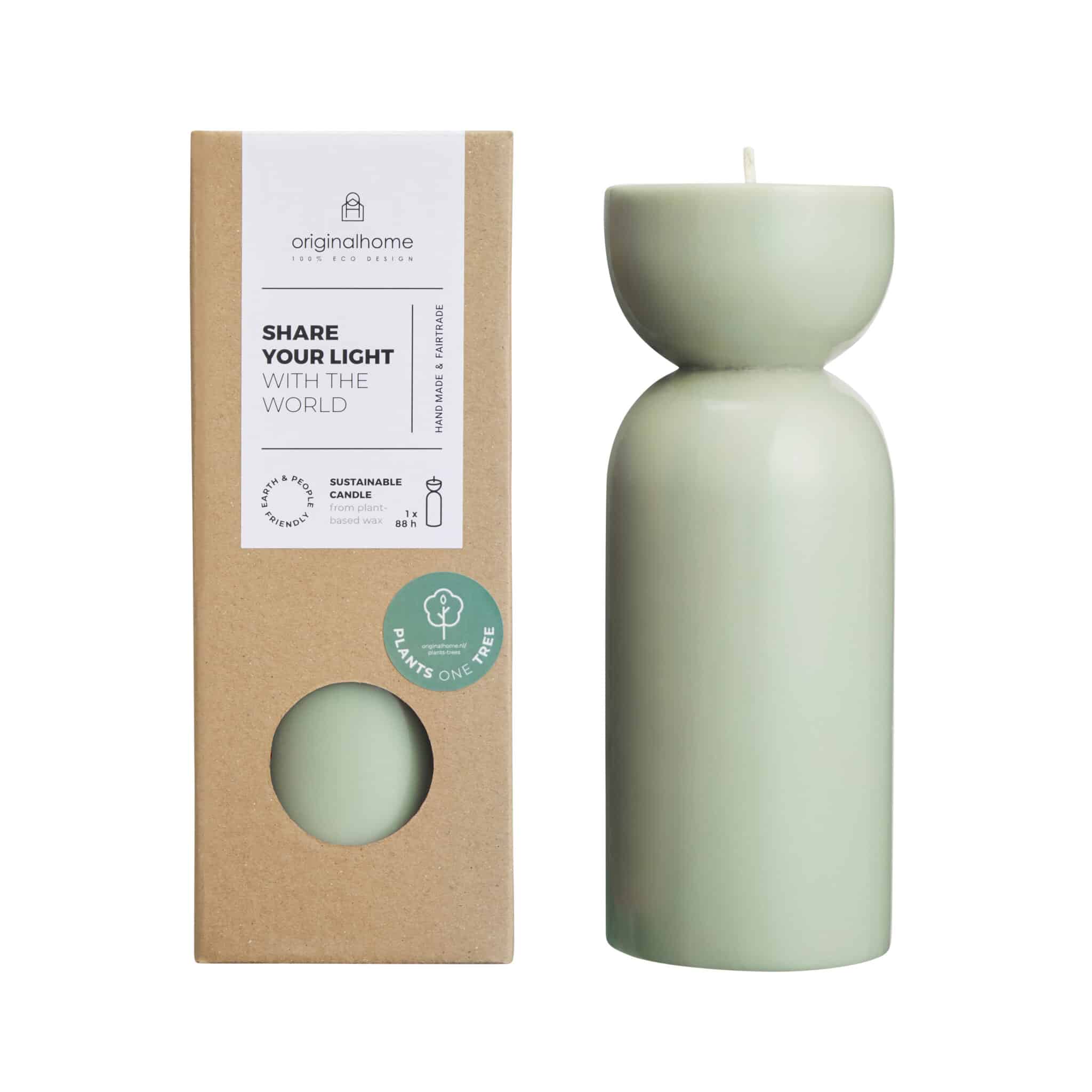 originalhome-Organic Candle M Green