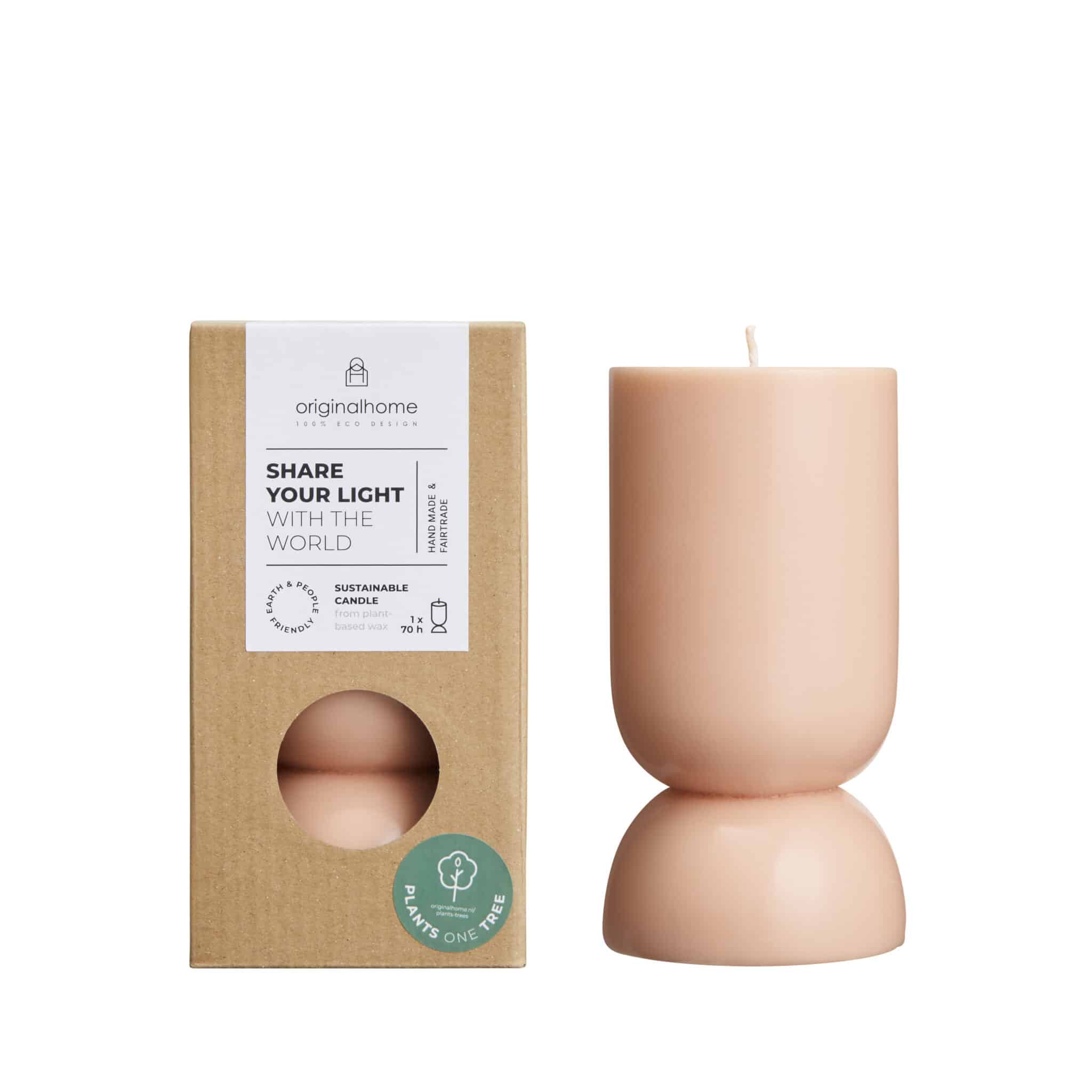 originalhome-Organic Candle S - Peach