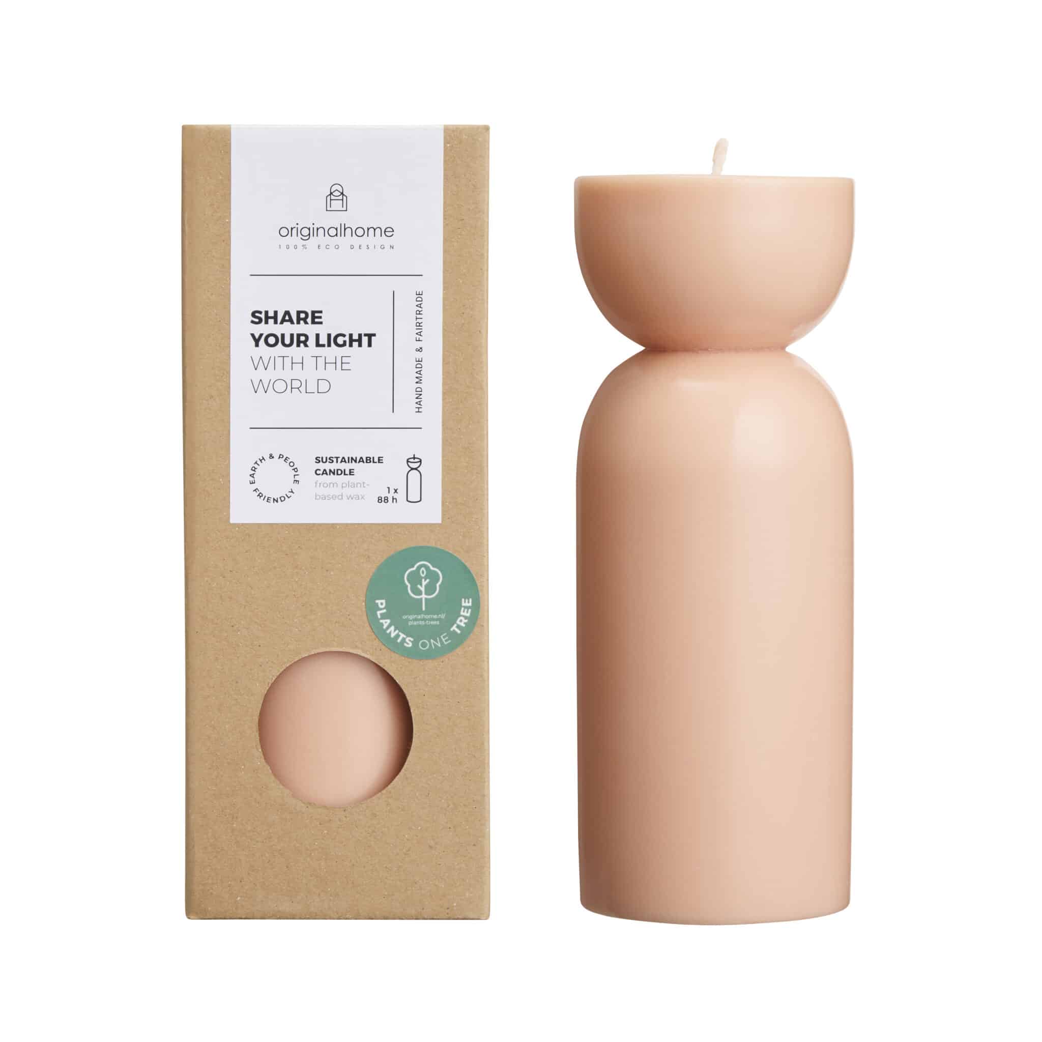 originalhome-Organic Candle M Peach