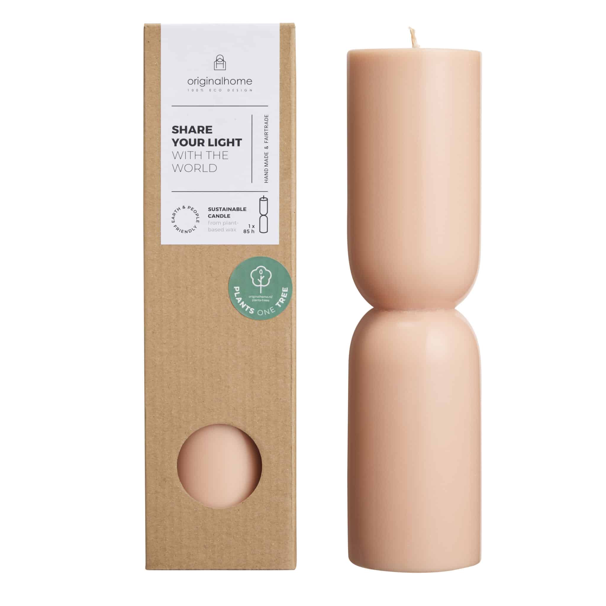 originalhome-Organic Candle L - Peach