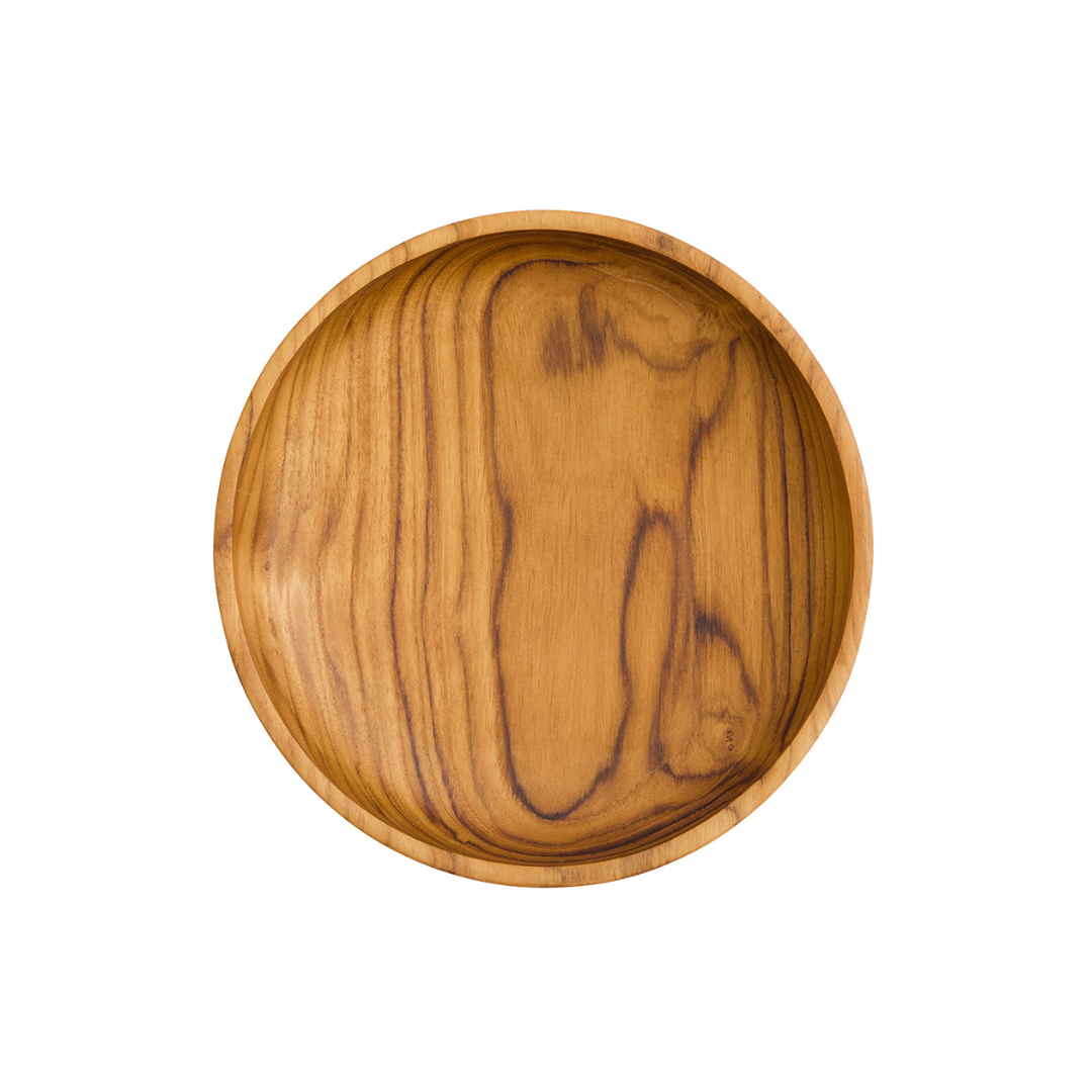 originalhome-Teak Root Plate ø 21