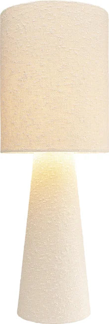 Tischleuchte Marleen Beige Boucle 60cm