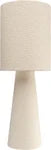 Tischleuchte Marleen Beige Boucle 60cm